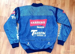 Retro cyklistická bunda Carrera Tassoni 1992 - 4