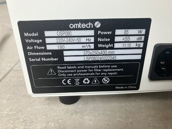 Odsávání CO2 laser OMTech - 4