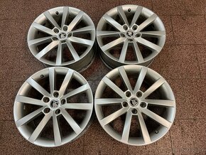 Originální ALU kola Škoda Alaris 5x112 r18 - 4