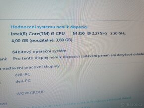 Velky Dell Vostro 3700 17,3"LED Core i3 - 4