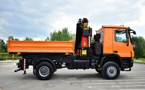 - Mercedes-Benz ACTROS 1841 - 4x4 – Sklápěč S3 + HR-PALFINGE - 4