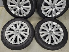 Originál disky VW 16" 5x112 Golf 7 zimní pneu 4,5-6,5mm - 4