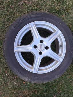 4x Alu kola + letní pneumatiky 205/55 R 16 V, Renault Megane - 4