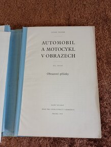 AUTOMOBIL,MOTOCYKL MANUÁL,V OBRAZECH 1958 - 4