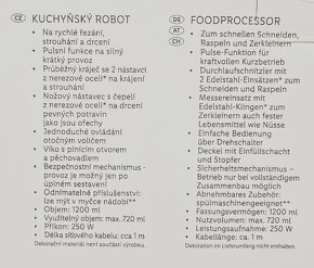 Kuchyňský robot Silvercrest KM 250 D1 - 4