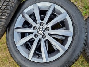 Krásná orig.zánovní zimní sada VW POLO 16" 5x100 185/60/16 - 4