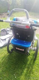 Thule chariot cx 1 vozík za kolo jako nový - 4