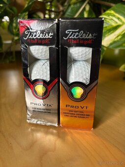 Titleist golfové míčky 3ks PRO V1 a 3ks PRO V1x | Nové - 4