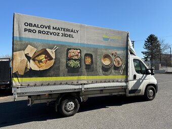 PEUGEOT BOXER ŠASI - valníková nástavba s plachtou - 4