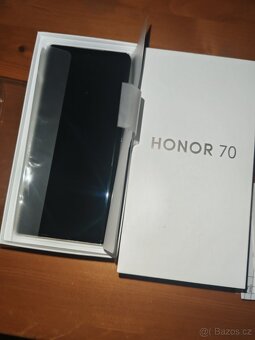 Honor 70, 8gb/256gb jako nový.....záruka 06/25 ,silver... - 4