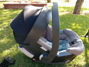 Kočár Baby Active Mia + Cybex Aton 5 a zákadna - 4