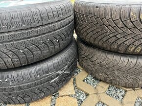 4x litá kola 5x114 R16, zimní pneu - 4