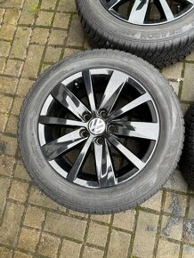 ORIGINÁL Alu Volkswagen Perugia R16, 5x112 - TOP STAV - 4