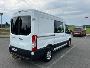 Ford Transit 2.0TDCI 7míst Čr Nebourané Tažné DPH - 4