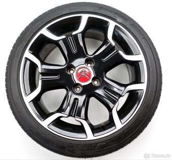 Citroen DS3 - Originání 17" alu kola - Letní pneu - 4