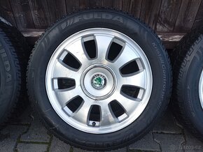 zimní sada škoda octavia 5x100 205/55/16 fulda - 4