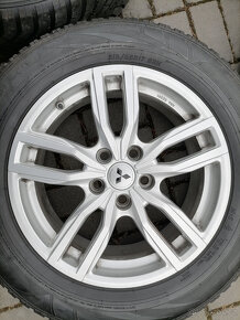 Mitsubishi eclipse cross orig alu kola 215/65R17 zimní pneu - 4