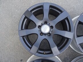 Alu disky černé na Volkswagen 17", 5x112, ET 35, šíře 7,5J - 4