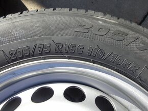 VW Crafter / MAN TGE zimna sada kol 205/75R16C - 4