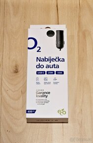 Nová USB-C nabíječka do auta 25W 3.0A - 4