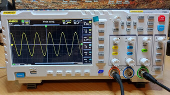 Osciloskop FNIRSI 2x100MHz s funkčním generátorem 10MHz NOVÝ - 4