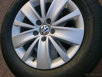 Letní alu originál VW Sharan 5x112 6,5Jx16 ET33 7N0601025A - 4