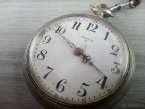 Staré kapesní hodinky Sinaia cibule prasklé perko - 4