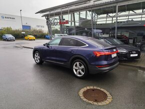 Audi E-tron, 2021, Sportback, vzduchový podvozek, 29500 km - 4