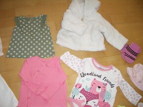 Komplet oblečení pro miminko holčičku vel.62 TOP stav - 4