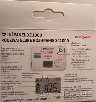 Honeywell XC100D-Detektor a hlásič úniku plynu CO - 4