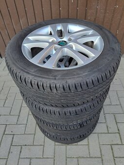 ŠKODA ORIGINÁLNÍ ALU KOLA 205/55/16 - 4