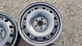 Plechové originální disky 5x100 R15 ET38 na Audi, VW, Škoda, - 4