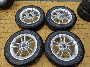 Alu kola zimní sada 5x112 16" Mercedes C, 205/60 16" s čidly - 4