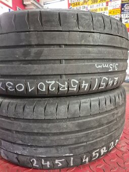 245/45R20 103Y Pneumatika Continental SportContact 7 3,5mm - 4