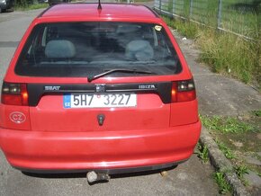 Seat Ibiza 1.4 44kw lpg r.v.1997 najeto 161.000km červený. - 4