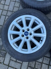 ORIGINÁL Alu Ford R17, 5x108 - ZIMNÍ PNEU - 4