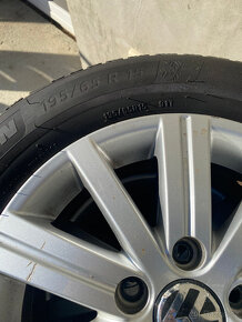 MICHELIN  195/65 R15 zimni sada 5x112 Alu - 4