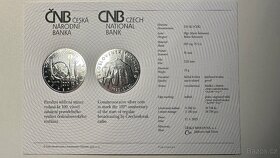 Stříbrná mince 200 Kč Československý Rozhlas PROOF - 4