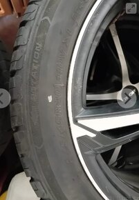 Prodám ALU kola 5X112 R20 obuté 275/45/r20 - 4