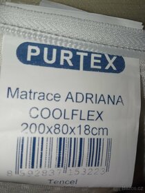 2x Matrace Adriana Coolflex 2020 PURTEX 200x80x18 cm - 4