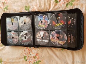 ZÁSOBNÍK ( BRAŠNA) NA 240 KS DVD NOSIČŮ+ DVD NOSIČE - 4