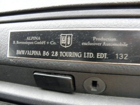 Prodáme raritní a pěkné BMW Alpina B6 2.8i originál rok 1999 - 4