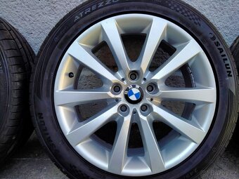 Alu kola originál BMW, 8J x18 EH2, 5x120, ET 30, letní pneu - 4