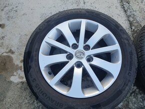 16" zimní alu komplet Mazda 5x114 + letní 205/55/16 8mm+ - 4