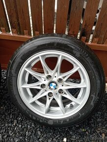 ALU 5x120 R16 originál Z4 e85 styling 104, nové pneu - 4