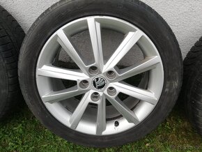 alu Škoda Octavia III zimní 225/45/17,alu Škoda Teron 17" - 4