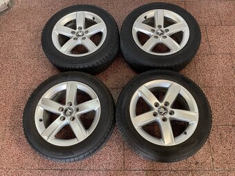 Prodám originální alu kola Škoda Rozteč 5x112 r16 - 4