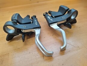 Brzdové / řadící páky Shimano XT ST-M739 8x3 TOP - 4