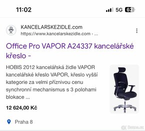 kancelářská židle Office Pro Vapor - 4