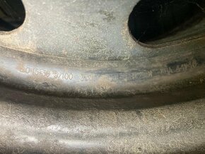 Plechové disky 15” s pneu 195/65 R15 - 4